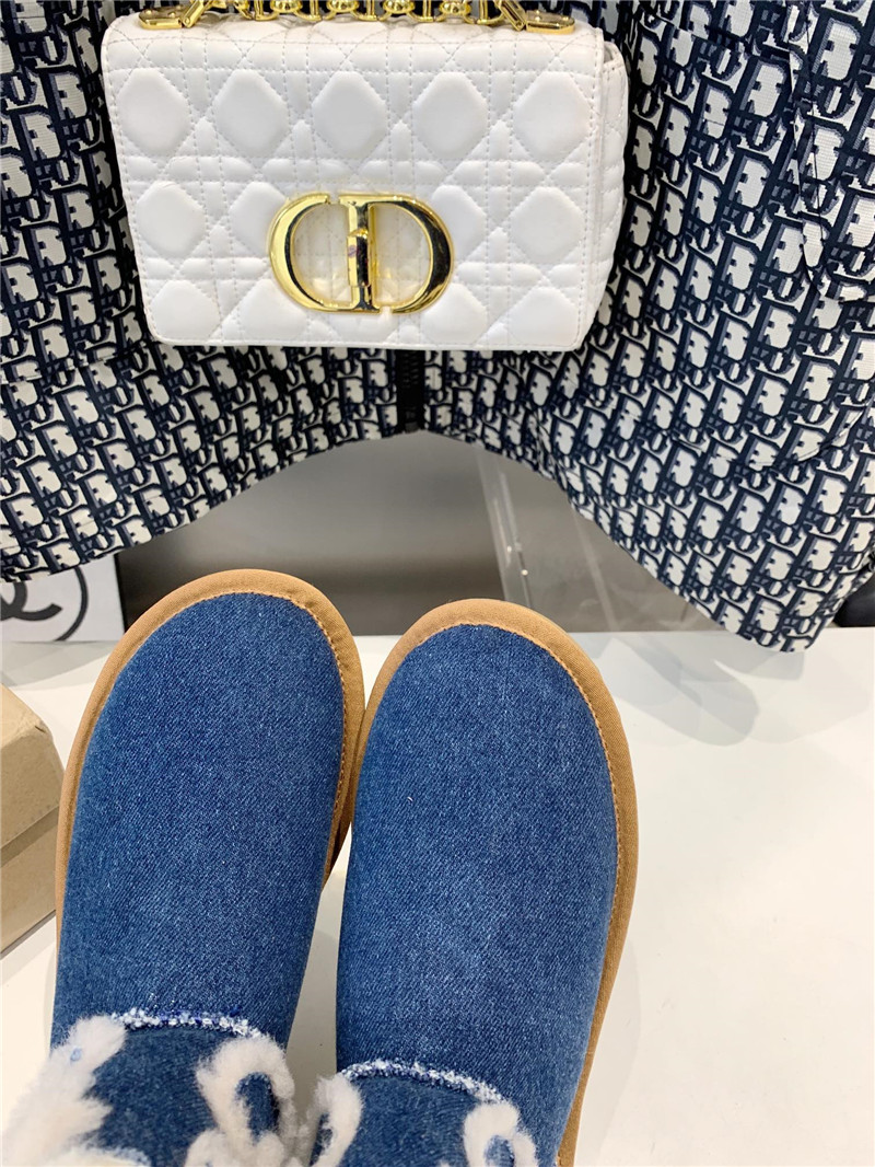 UGG x Telfar Denim Mini Boot