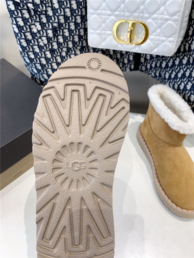 UGG Shearling Suede Boots