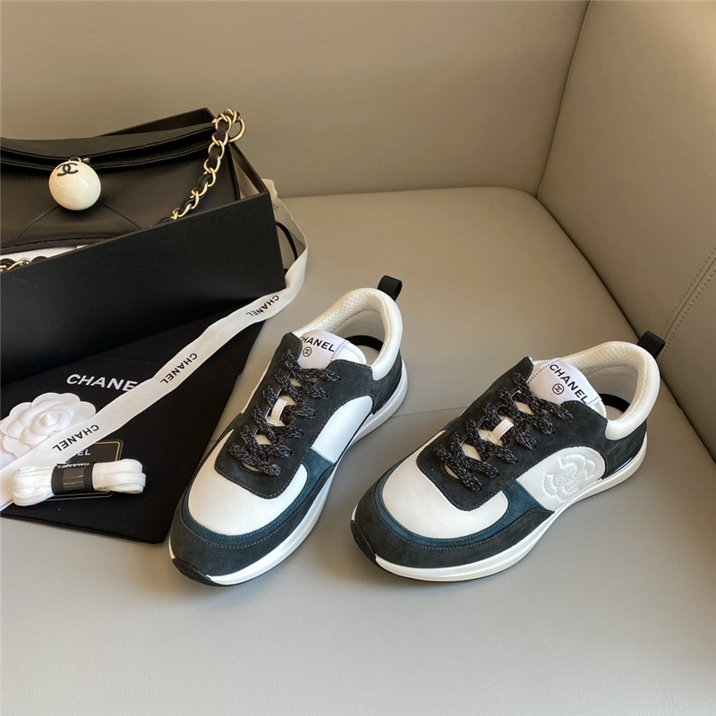 Chanel Sneakers Women Black White