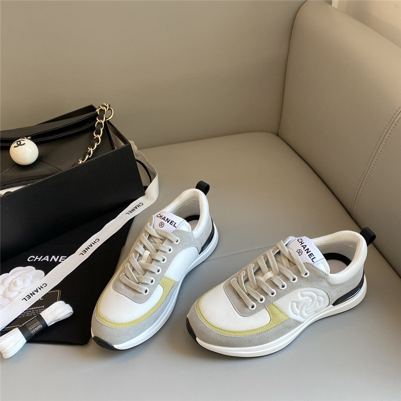 Chanel Sneakers Women Yellow