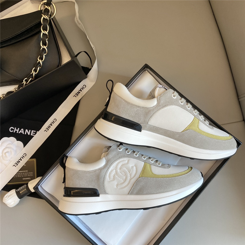 Chanel Sneakers Women Yellow