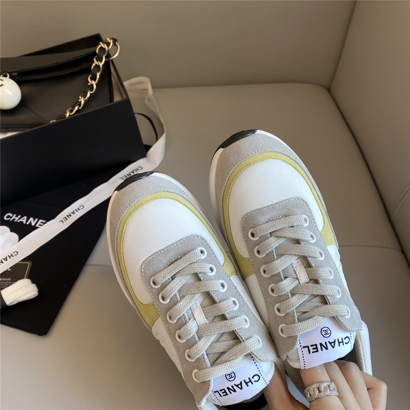 Chanel Sneakers Women Yellow