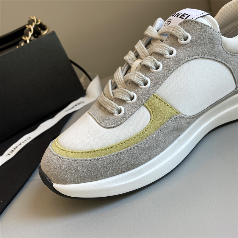 Chanel Sneakers Women Yellow