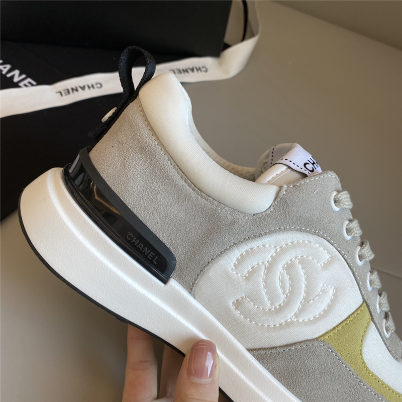 Chanel Sneakers Women Yellow
