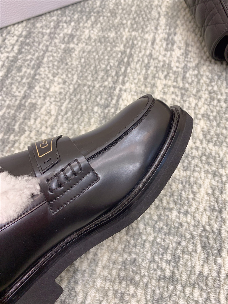 D10r new wool loafers