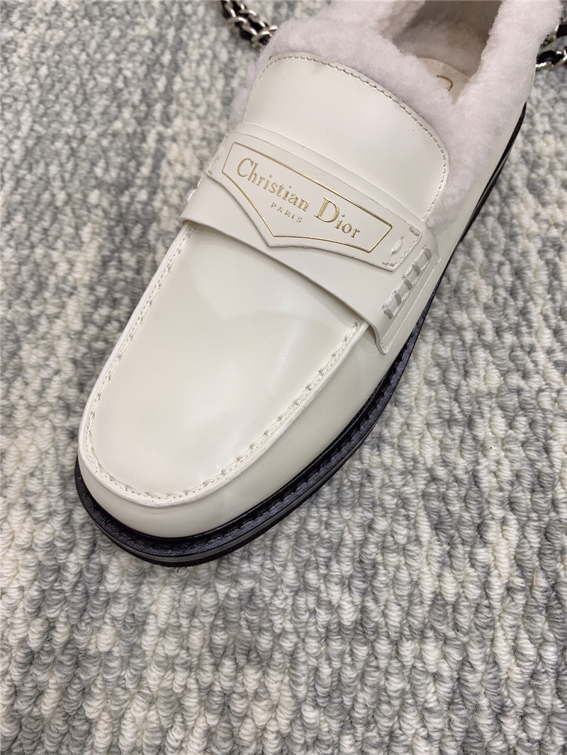 D10r new wool loafers