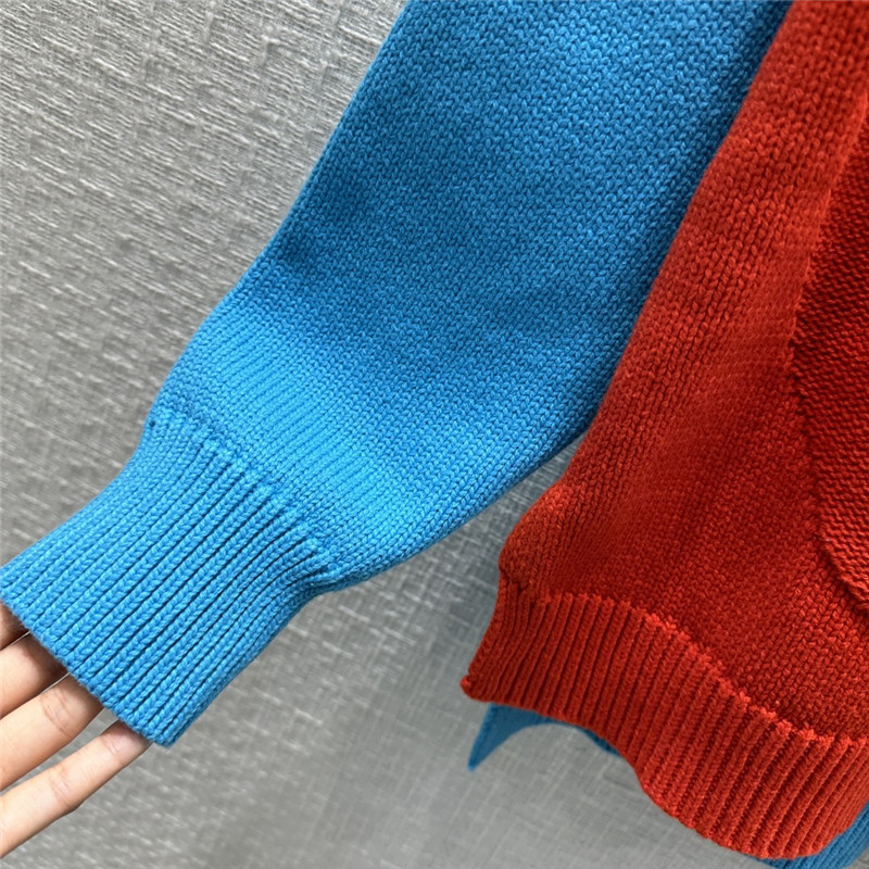 Gvc*1 logo jacquard knitted sweater