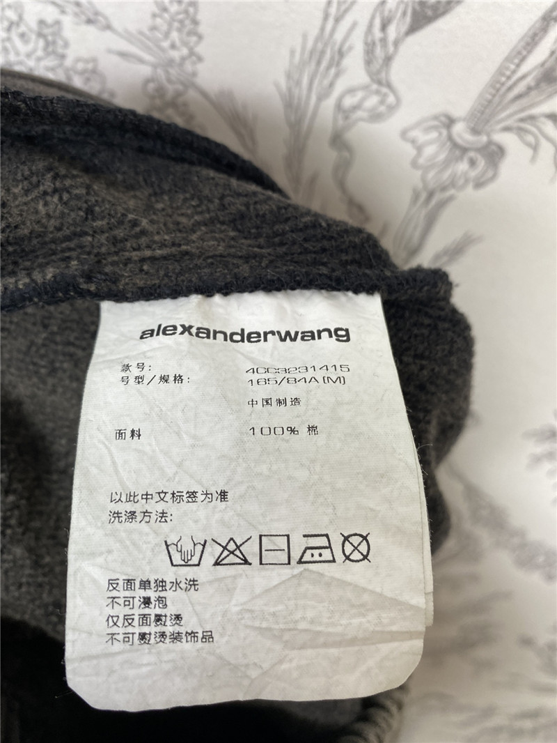 A1exa*der wang hooded sweatshirt leggings and pants set