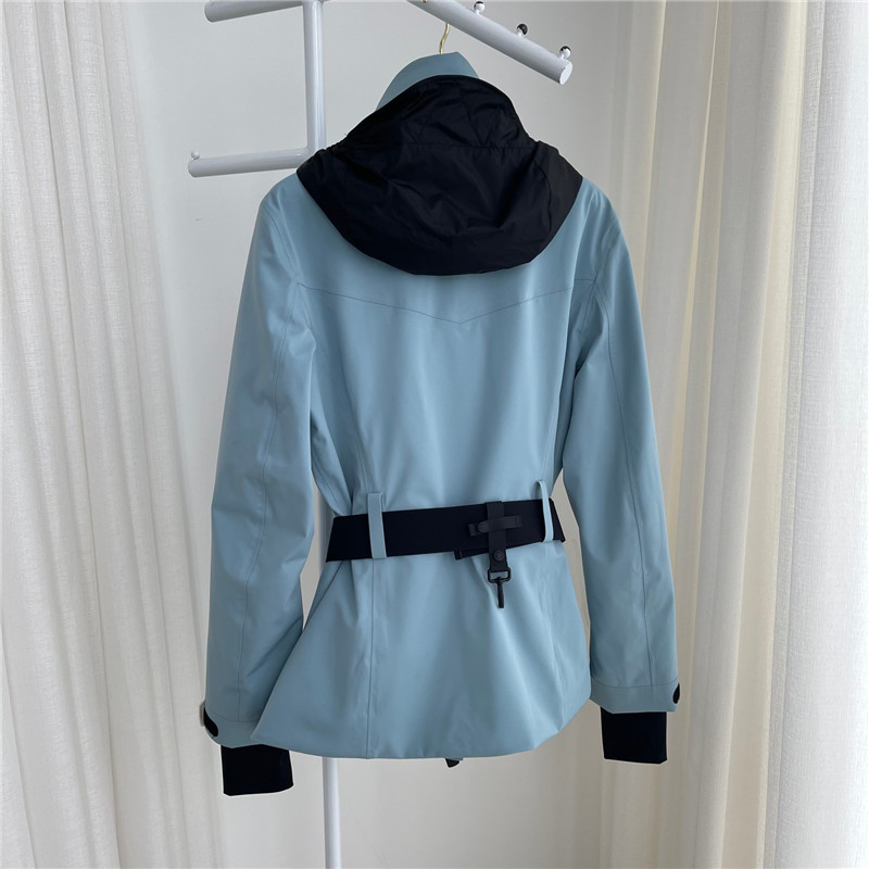 Moncler blue cotton jacket