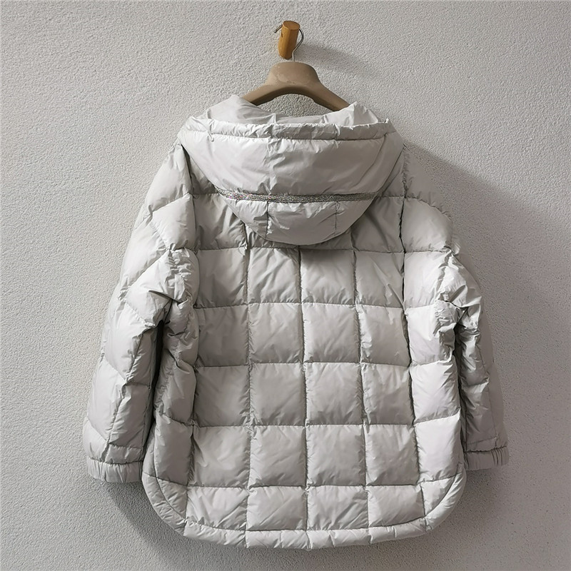 BC water-resistant matte nylon down jacket