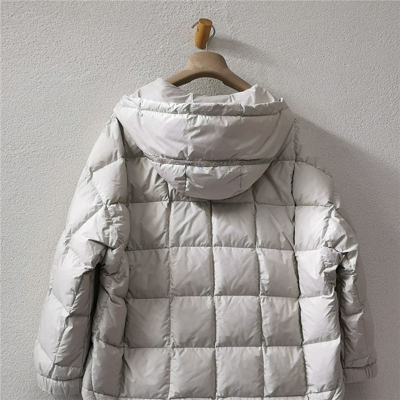 BC water-resistant matte nylon down jacket
