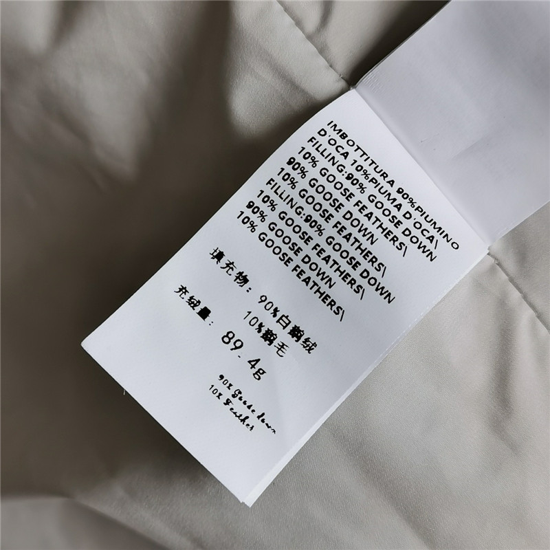 BC water-resistant matte nylon down jacket