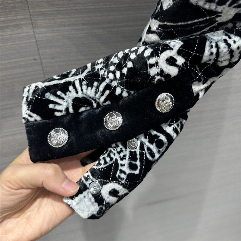 Chanel silk quilted jacket