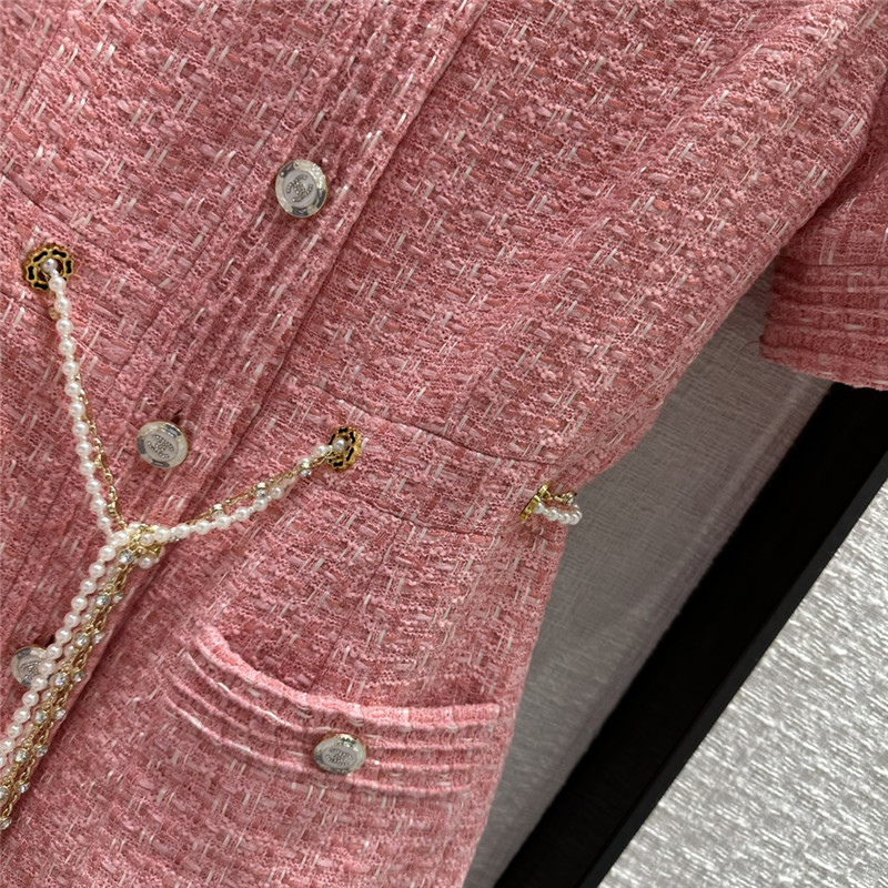 Ch**el ladylike style two-wear design dress jacket