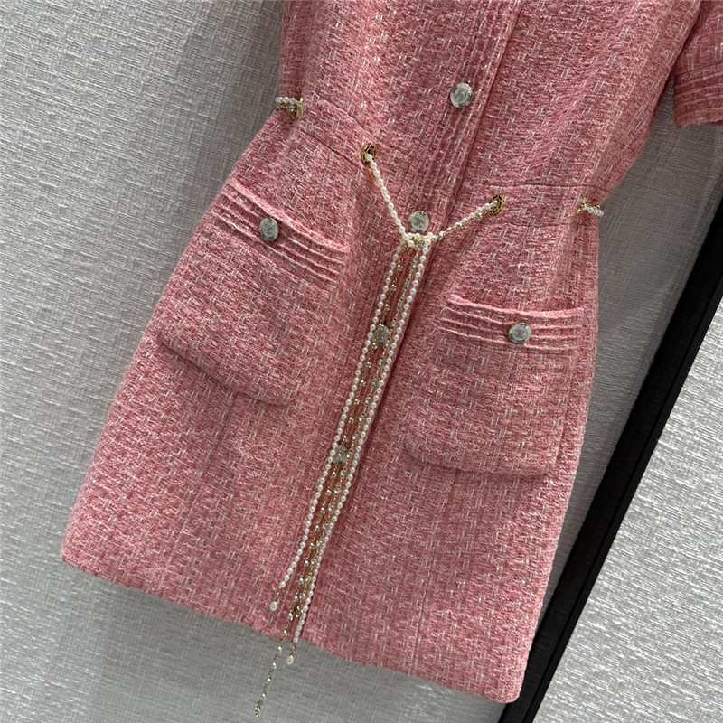 Ch**el ladylike style two-wear design dress jacket