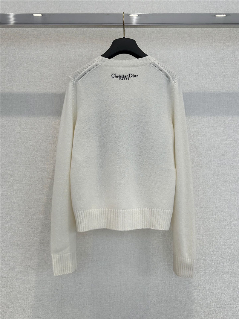 D10r constellation flower totem jacquard sweater