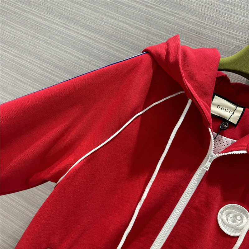 Gvc*1 retro hooded long coat + shorts set