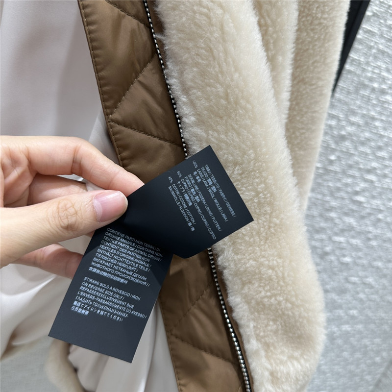 loro piana wool grained leather jacket