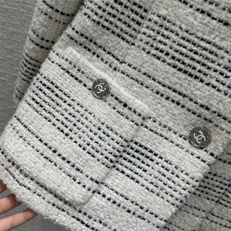 Ch**el line silver color small coat