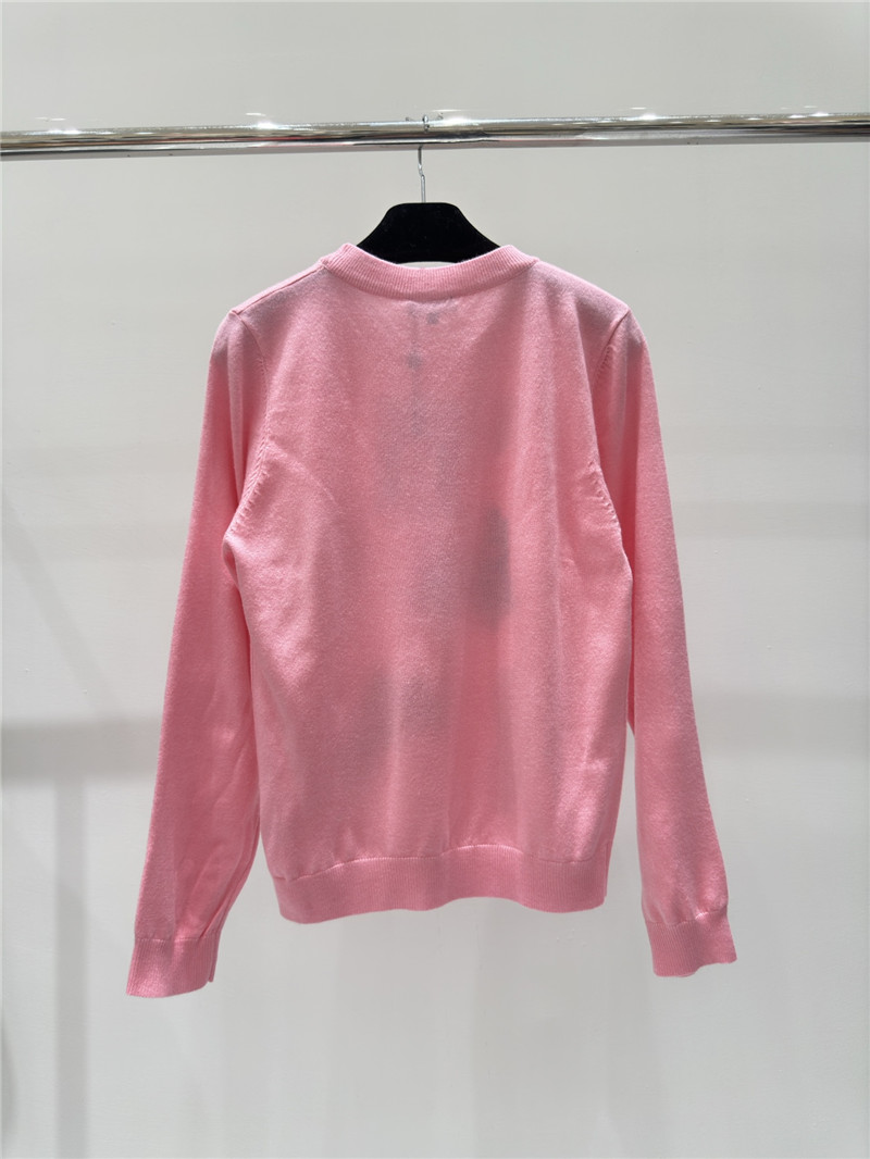 Ch**el christmas knitted sweater in pink