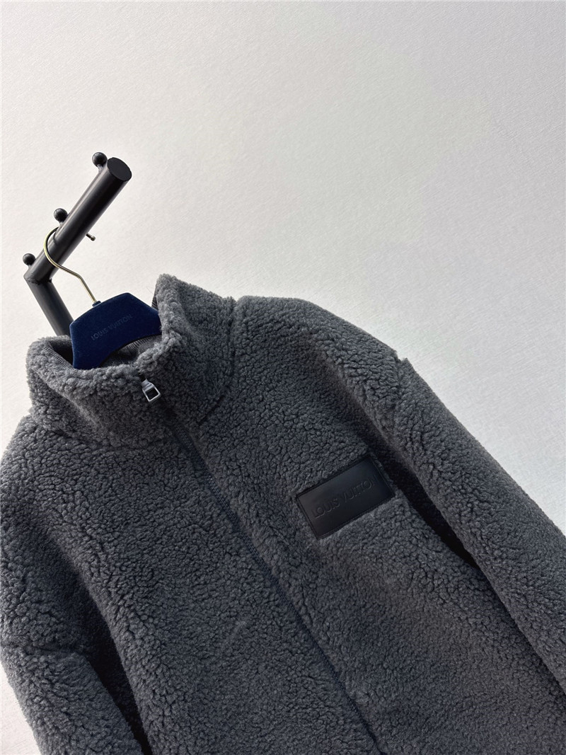 l0vis Vvtt0n lv loose fit lambswool jacket