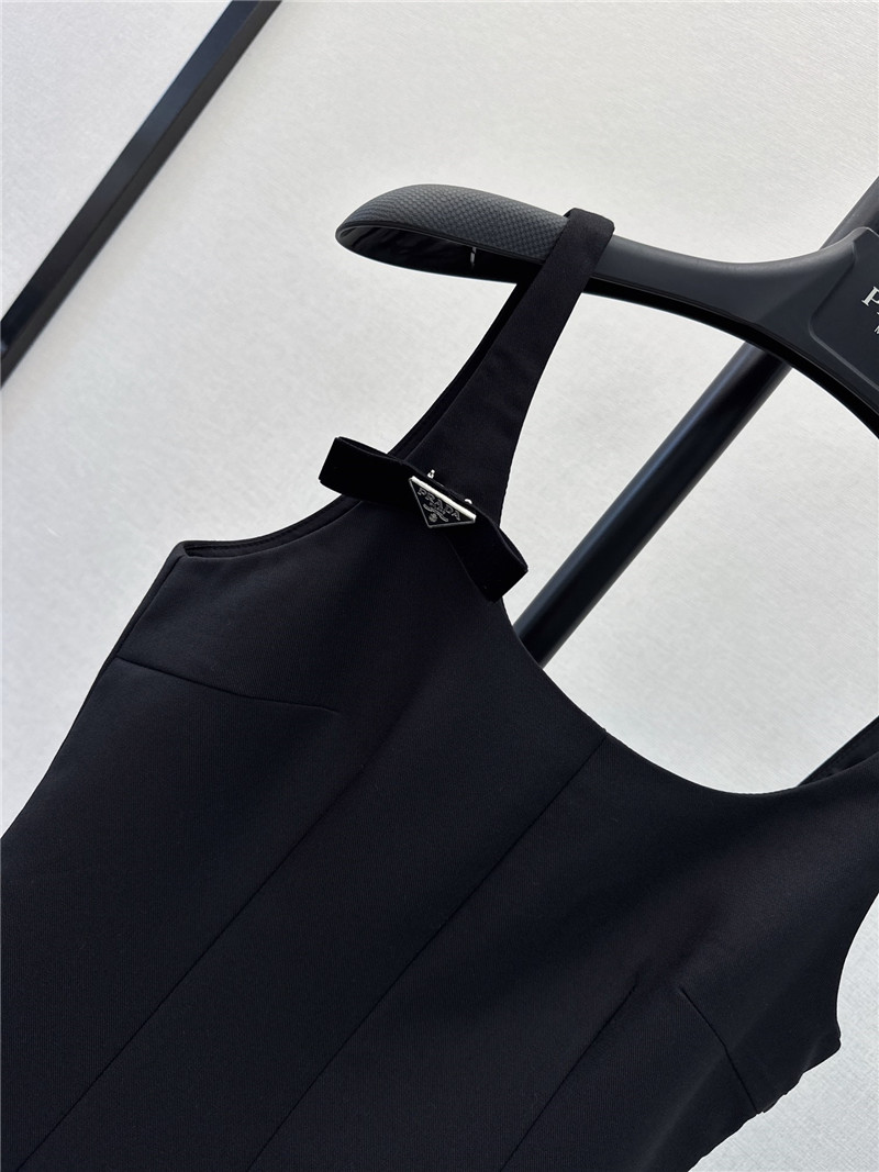 Pra*a new hoilday series vest little black dress