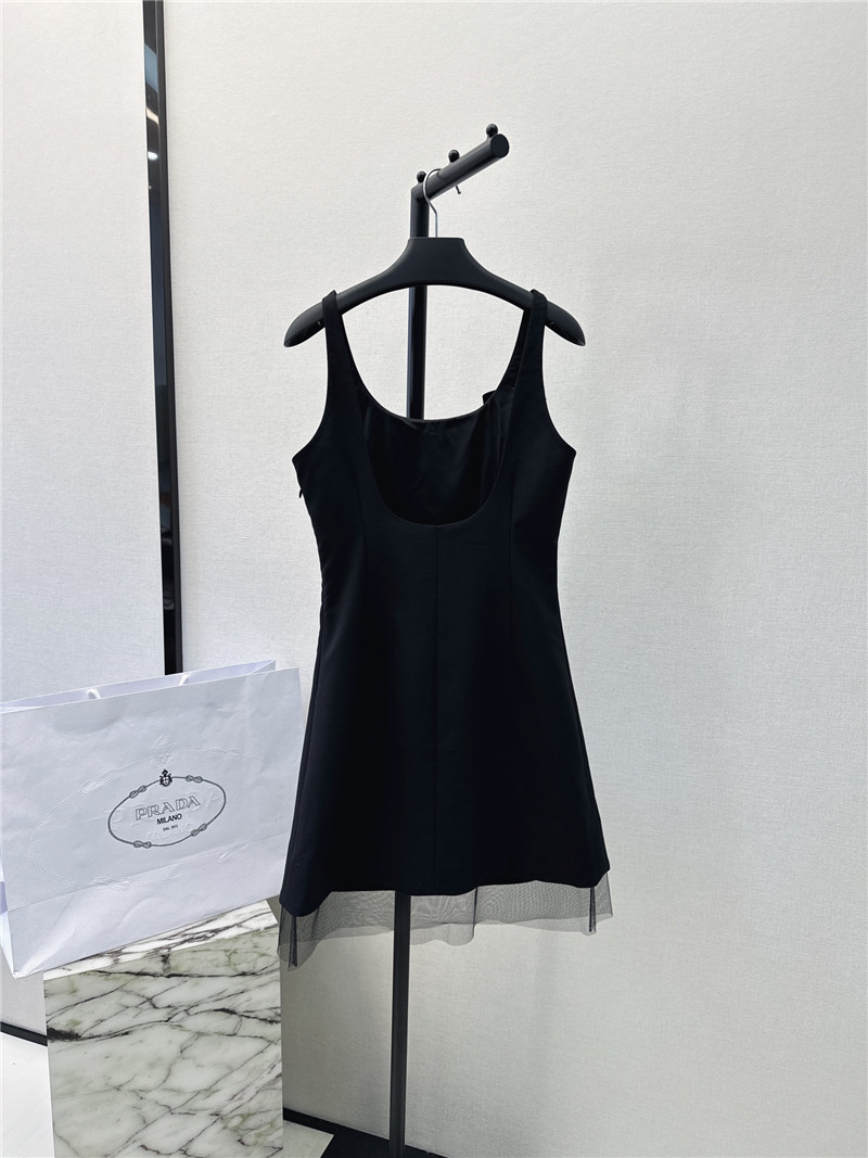 Pra*a new hoilday series vest little black dress