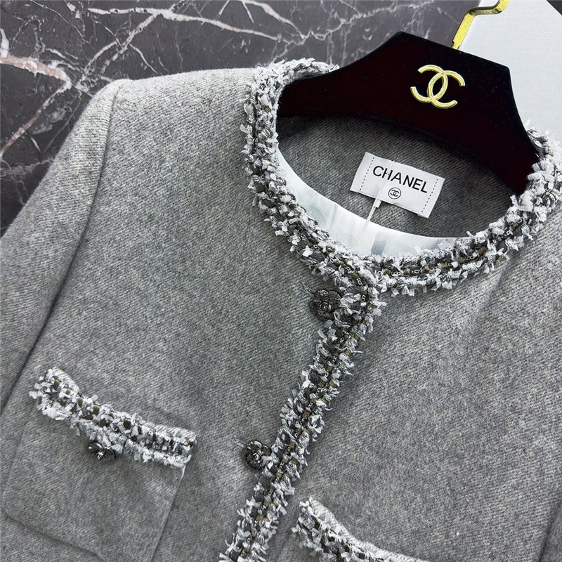 Ch**el new heavy lace decorative jacket