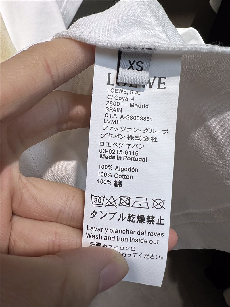 loewe loose cotton T-shirt