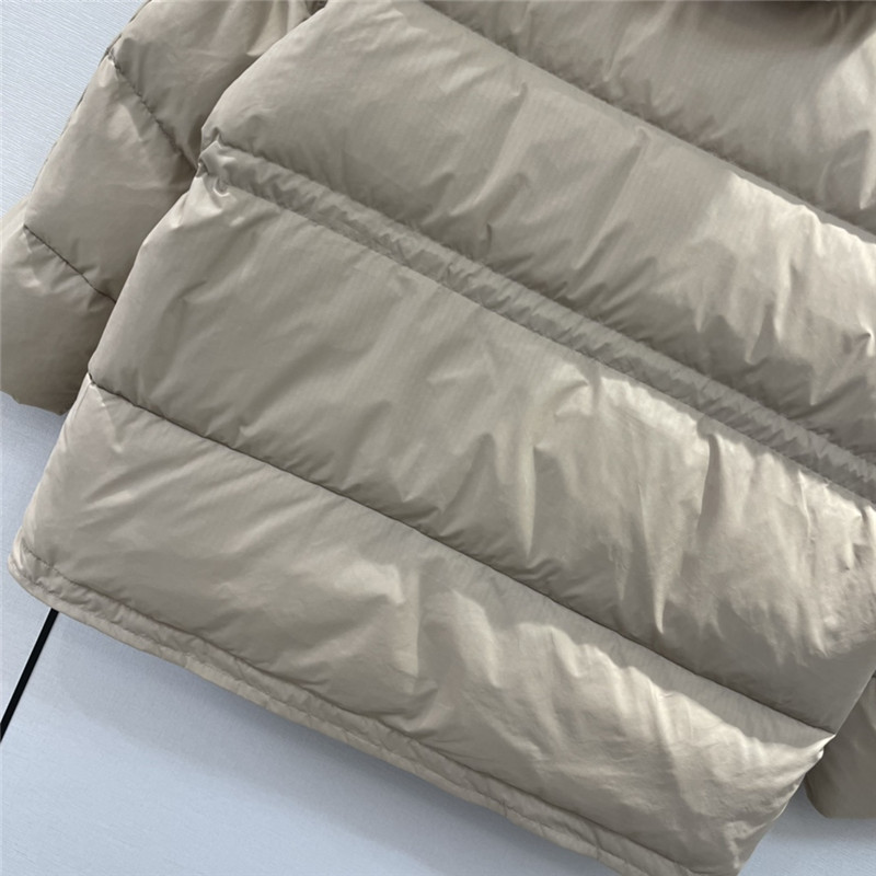 Acne Studios hooded drawstring waist down jacket