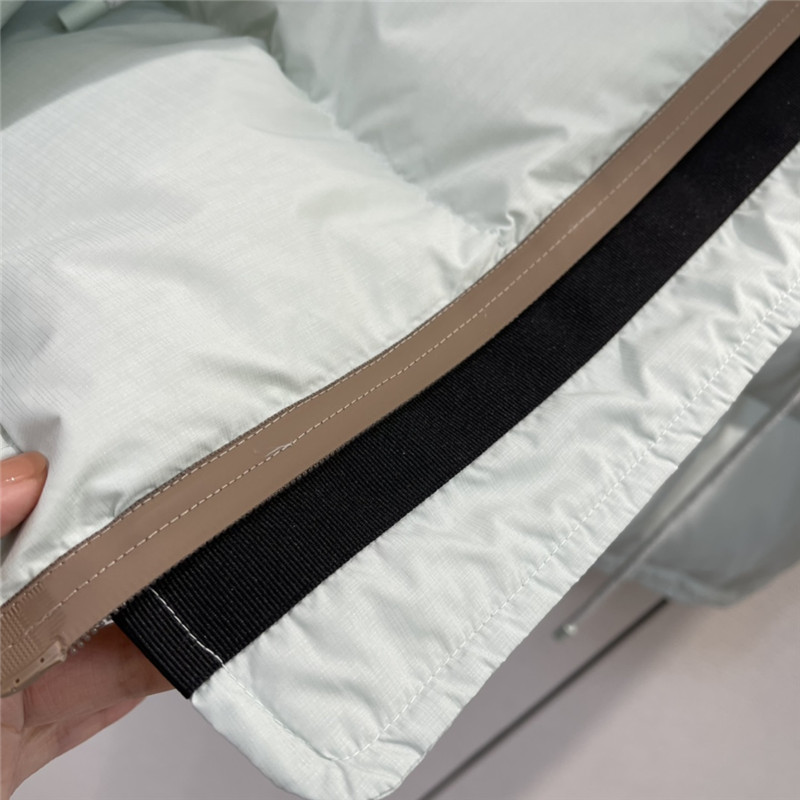 Acne Studios hooded drawstring waist down jacket