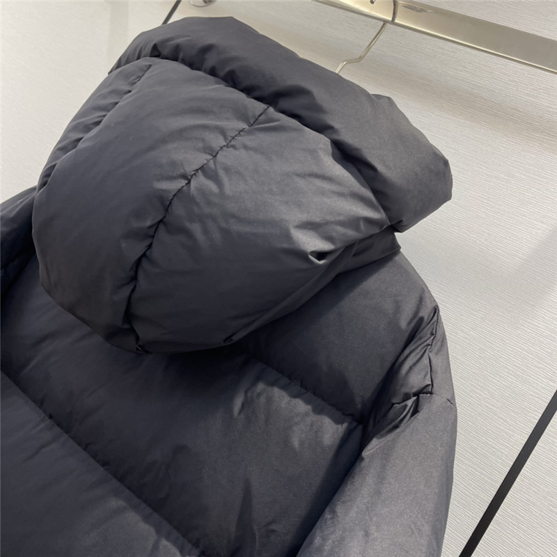 Acne Studios hooded drawstring waist down jacket