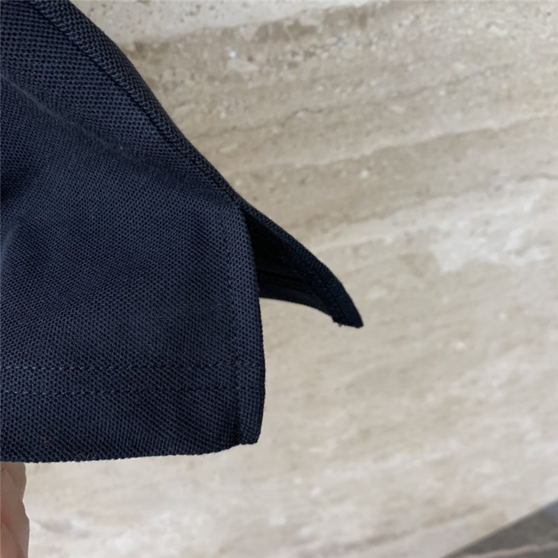 M1um1u logo polo collar short sleeve t-shirt