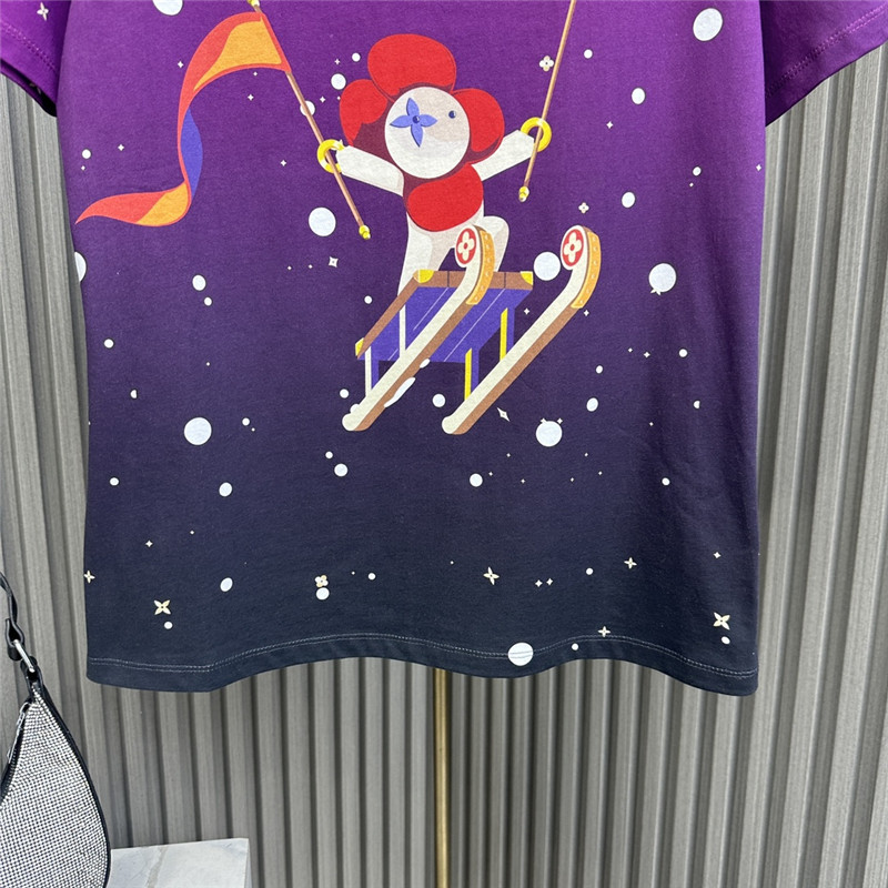 l0vis Vvtt0n lv printed chain round neck t-shirt