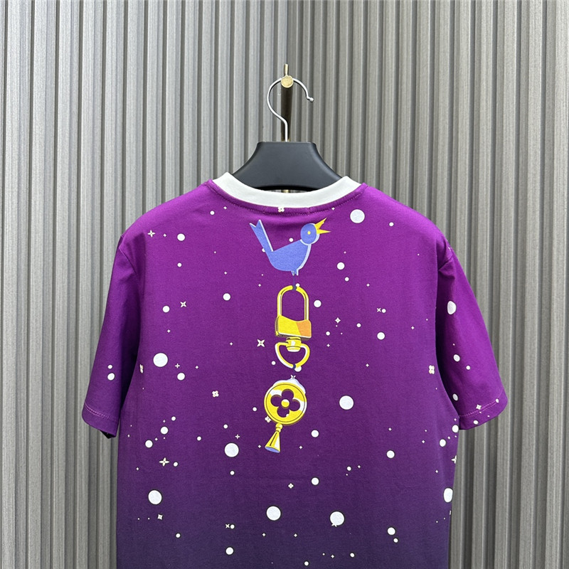 l0vis Vvtt0n lv printed chain round neck t-shirt