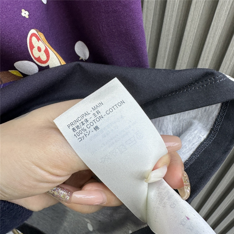 l0vis Vvtt0n lv printed chain round neck t-shirt