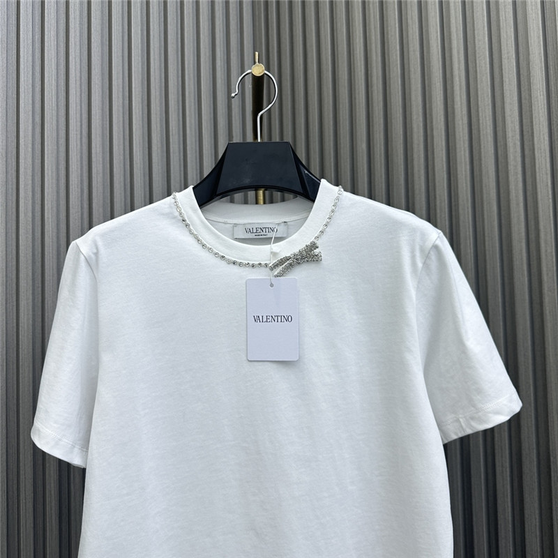 Va1e*ntin0 rhinestone bow t-shirt
