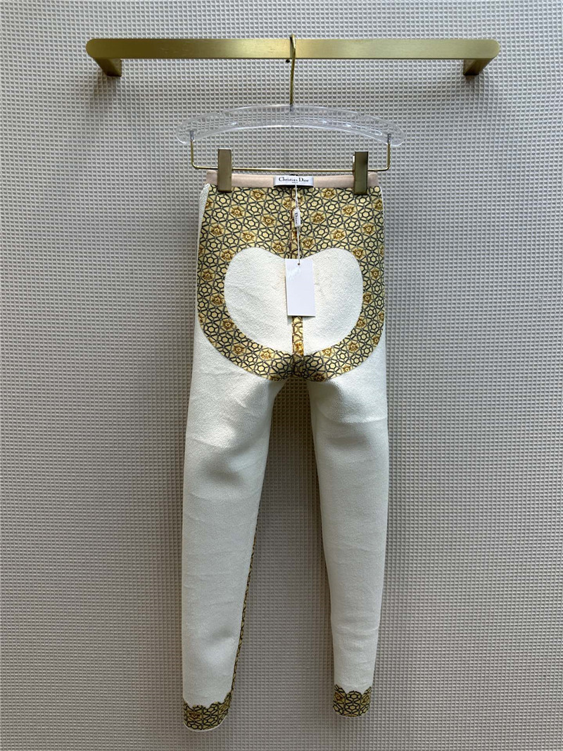 D10r little bee decorative velvet thickened leggings