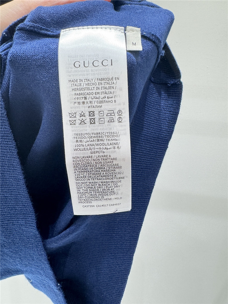 gvc*1 hot D1am0nd logo knitted cardigan blue