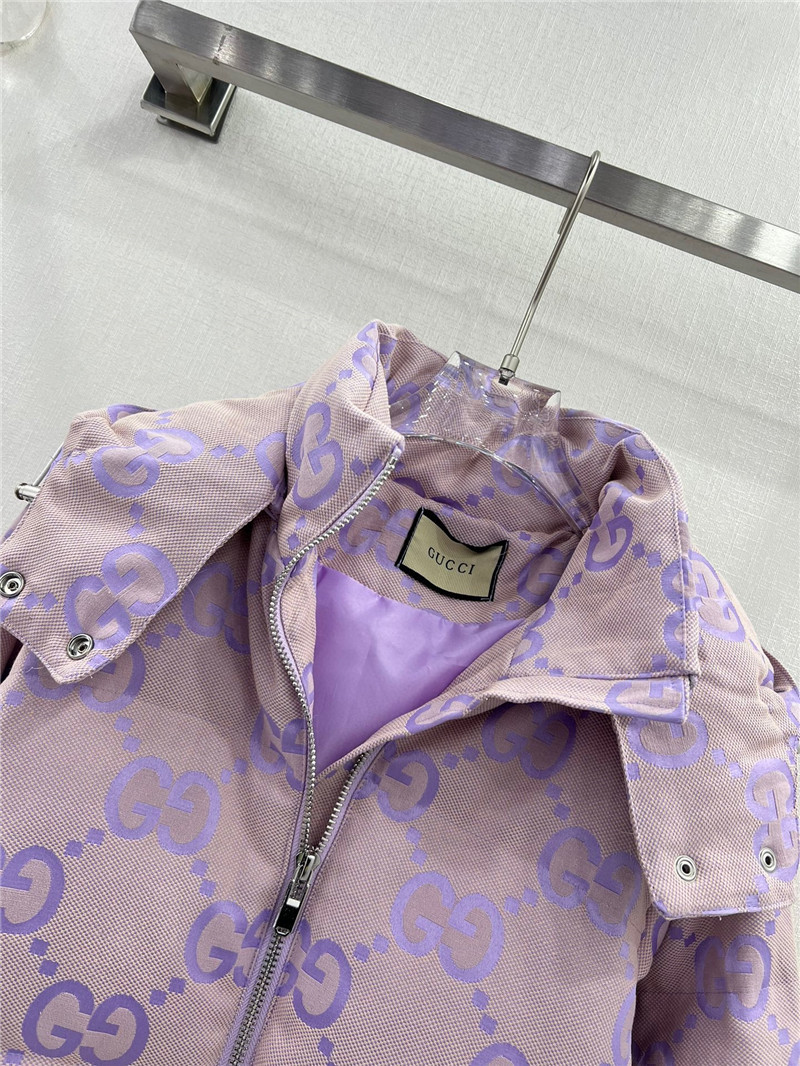 Gucci new hooded down jacket