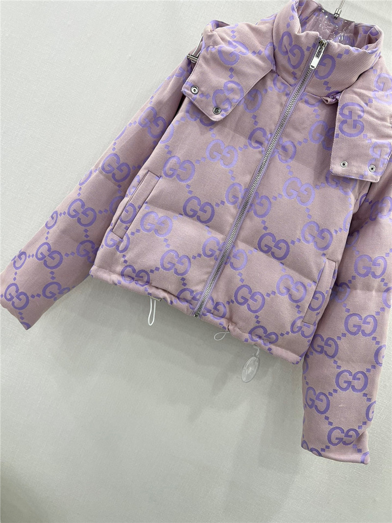 Gucci new hooded down jacket