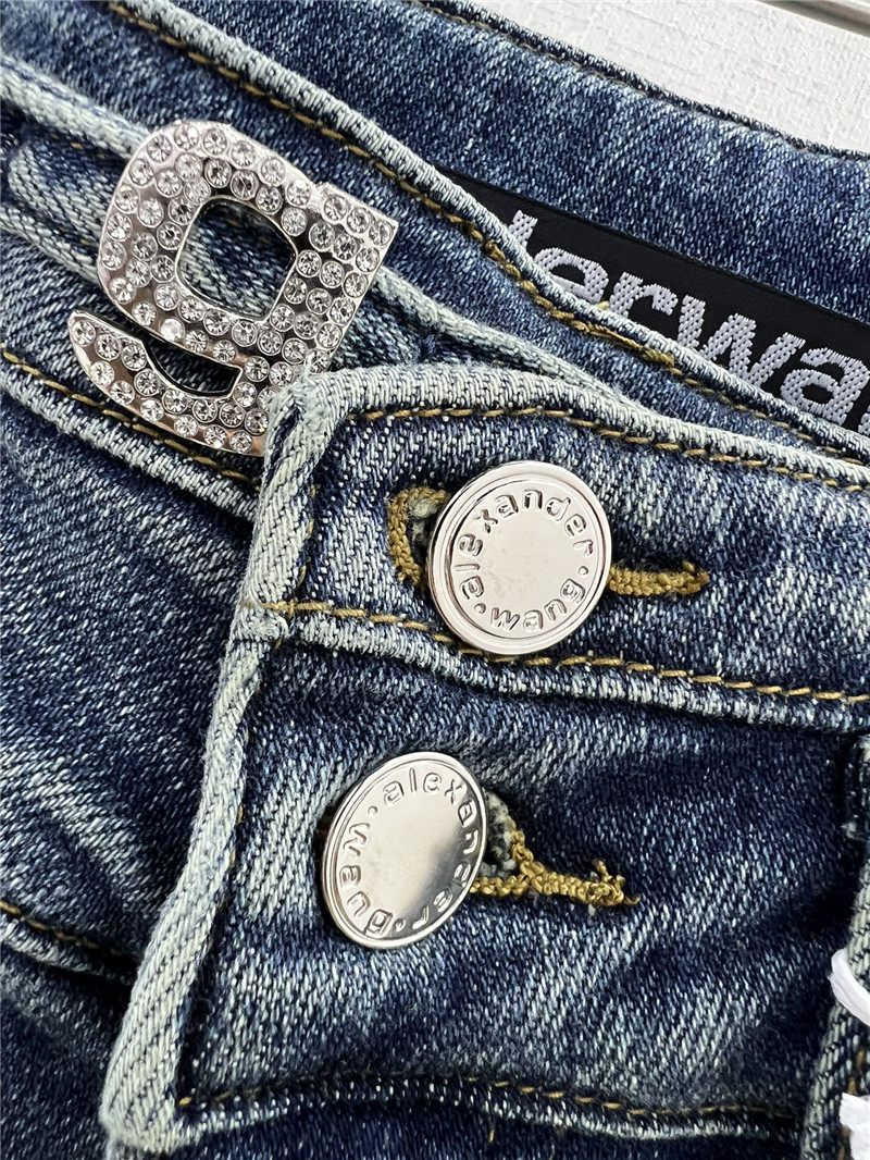 alexander wang high waist skinny jeans