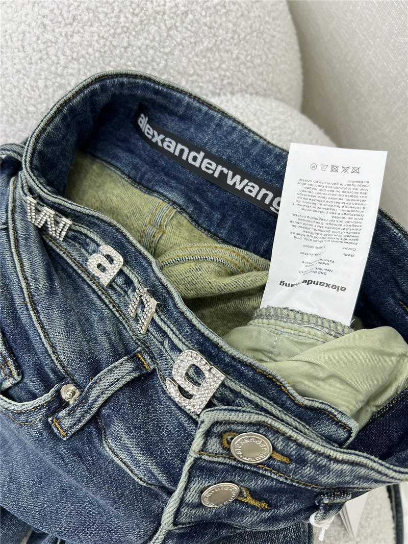 alexander wang high waist skinny jeans