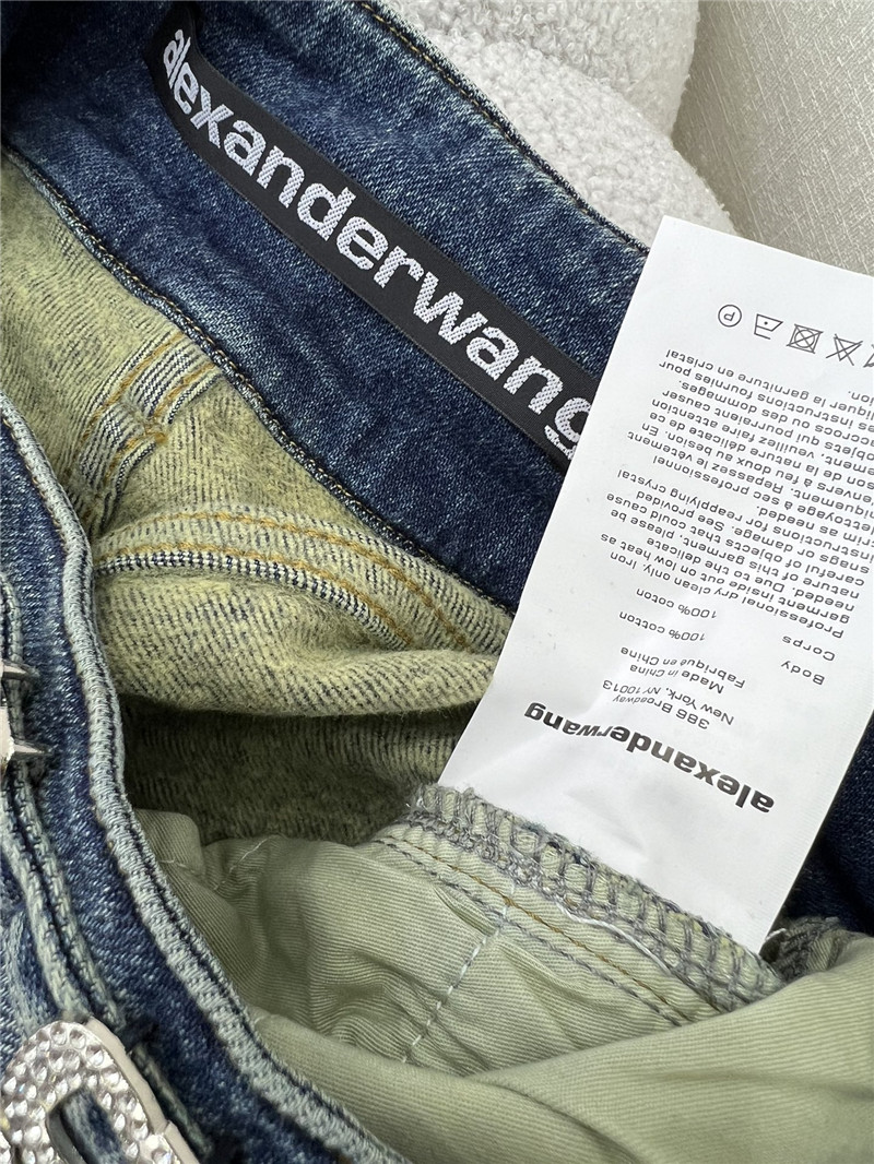 alexander wang high waist skinny jeans