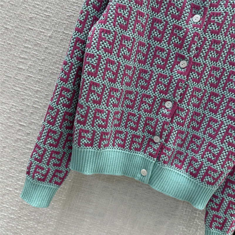 F**di ff presbyopic knit cardigan