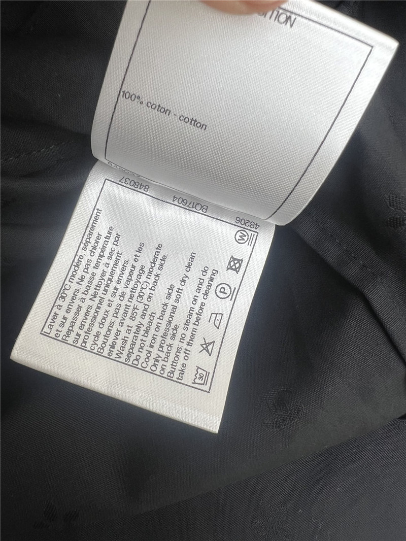 Ch**el early spring jacquard short-sleeved shirt