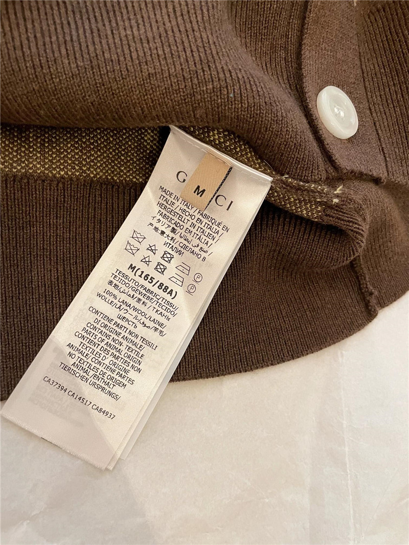 Gvc*1 monogram gg jacquard cardigan