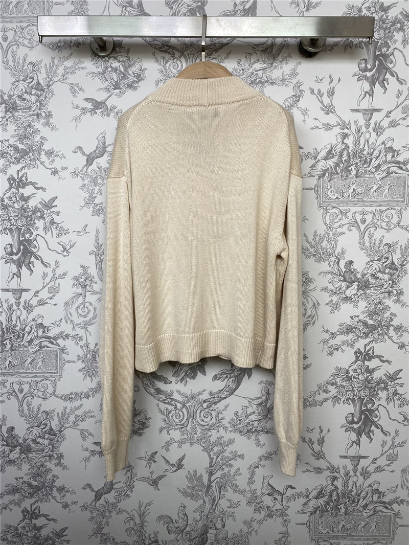 miumiu new V-neck knitted cardigan