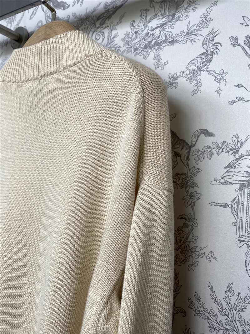 miumiu new V-neck knitted cardigan