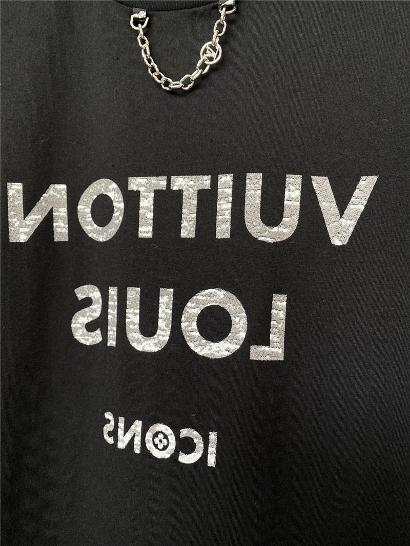 louis vuitton LV summer classic chain T-shirt